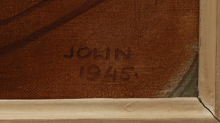 EINAR JOLIN, olja på duk, sign o dat 1945.
