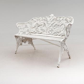TRÄDGÅRDSSOFFA, Melins Metallgjuteri, Anderstorp, 1900-talets andra hälft.