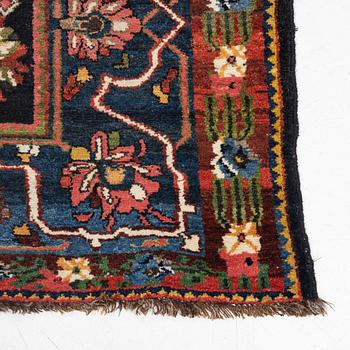 A semi-antique Farahdobe rug, Chahar Mahal area, c 320 x 152 cm.