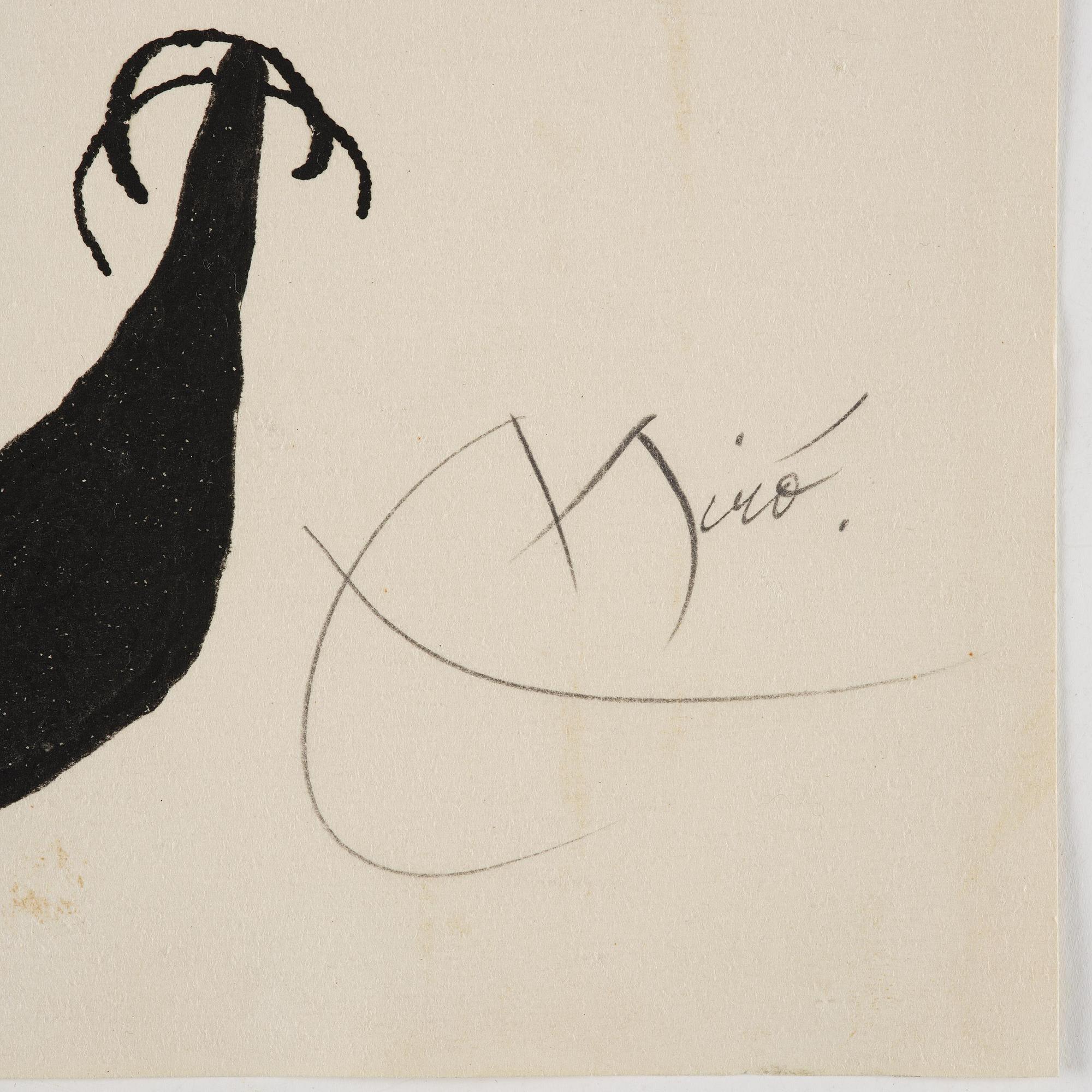 Joan Miró, "L'Inhibé".