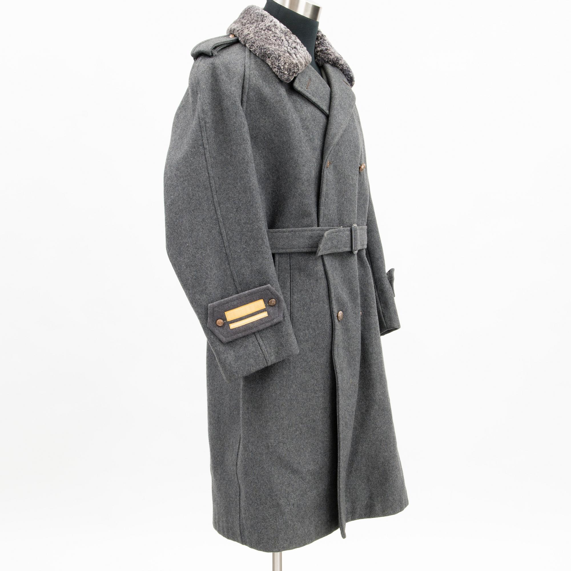 Set of Finnish military uniforms, second half of 20th Century.