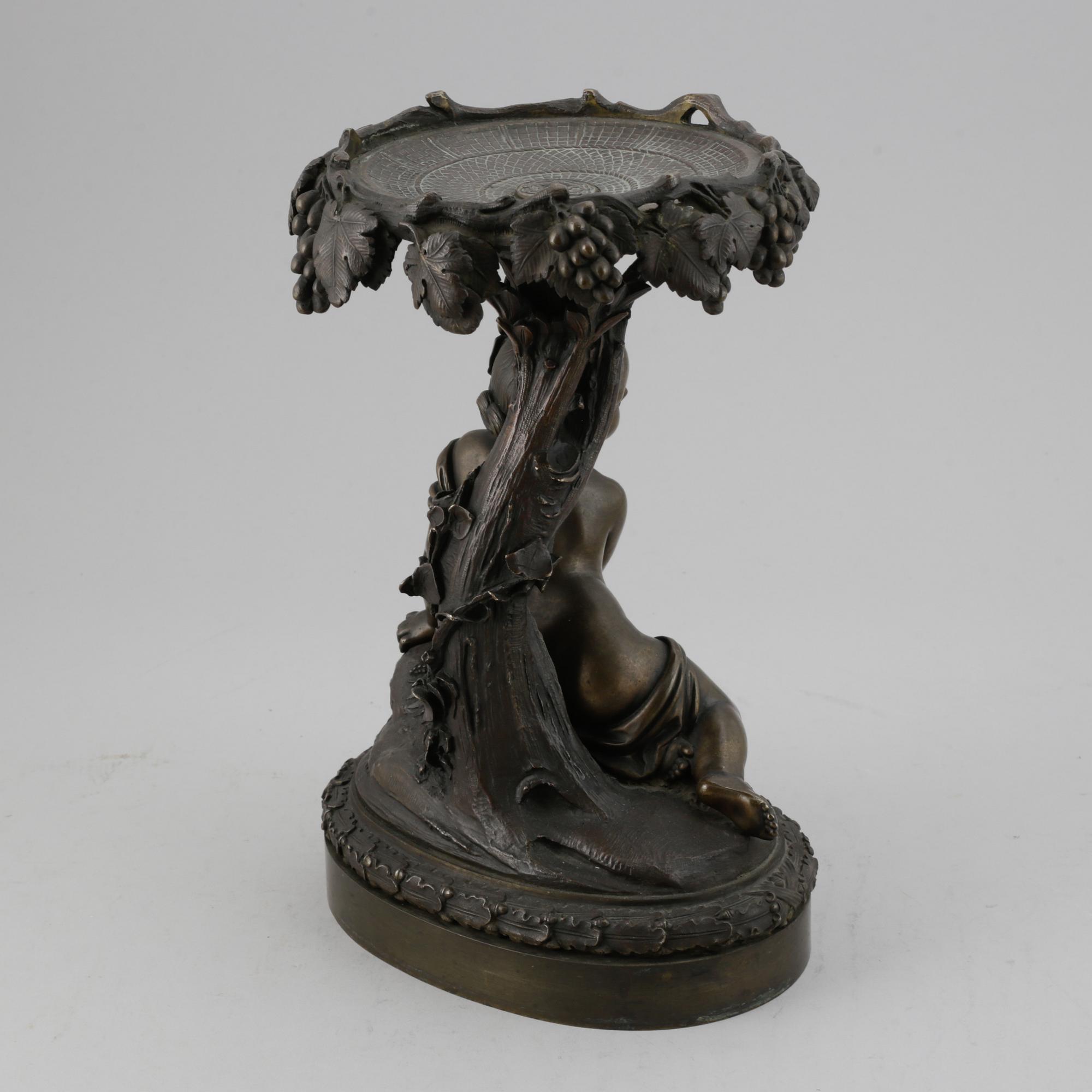 A Bronze tazza, 1800's.