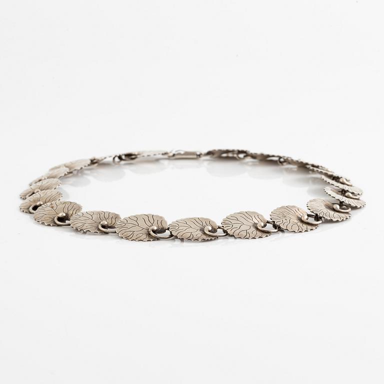 Arvo Saarela, Aarvo Saarela, necklace, silver.