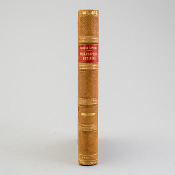 BOOK, 'Philosophia Botanica' by Carl Linnaeus, Gottfried Kiesewetter, Stockholm 1751.
