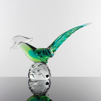 SKULPTUR, glas, FM Konstglas, Ronneby, 1900-talets andra hälft.