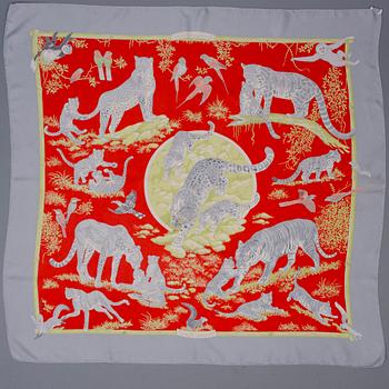 SCARF, "Tendresse Féline", Hermès.
