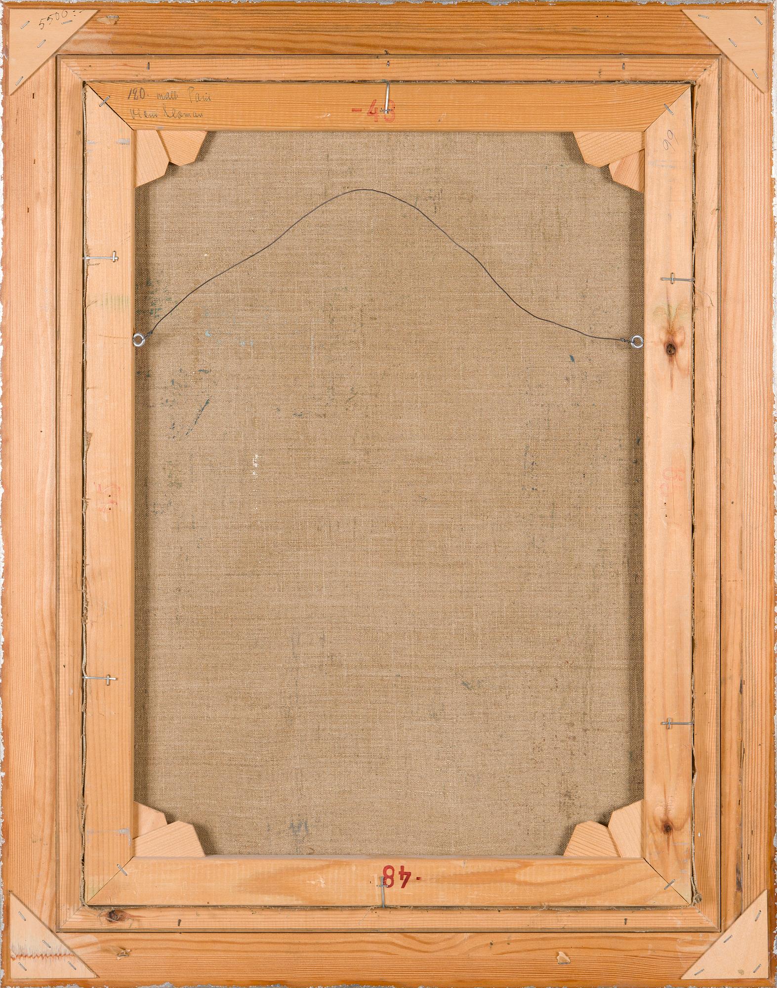 Vieno Elomaa, Sittande nakenmodell.