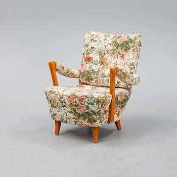 A 1940's Swedish Modern easy chair.