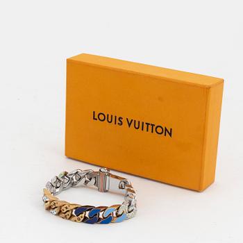 Louis Vuitton, a 'Chain Link' bracelet designed by Virgil Abloh.