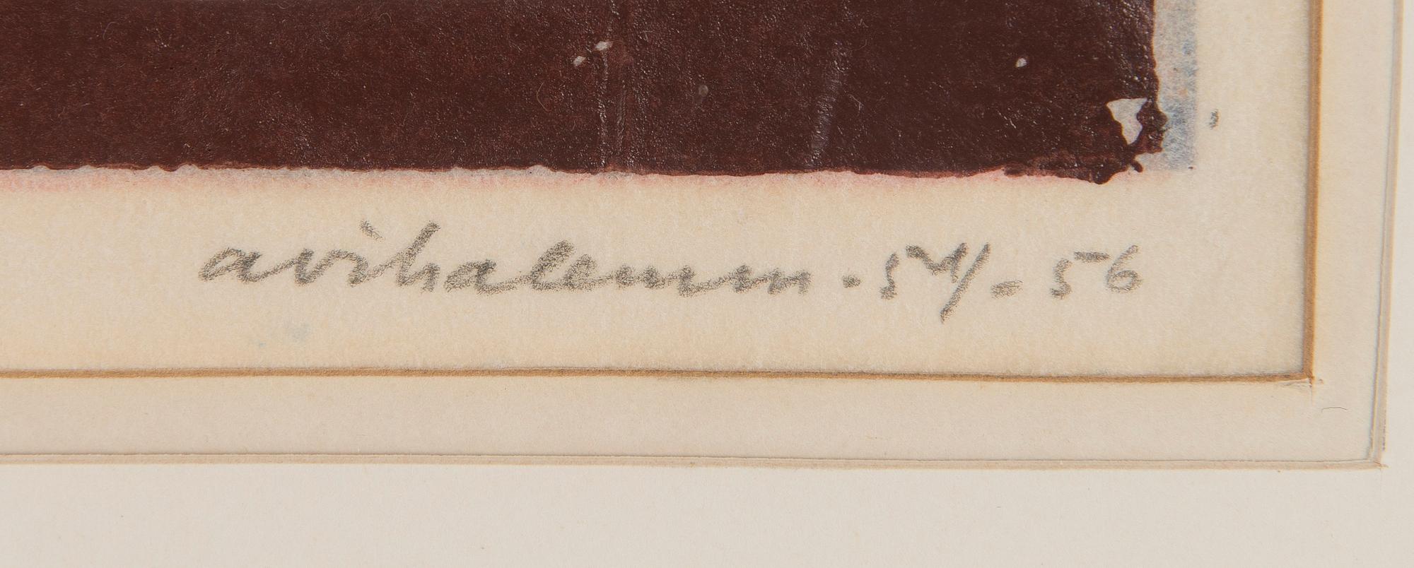 Arno Vihalemm, "Kvinna för spegeln".