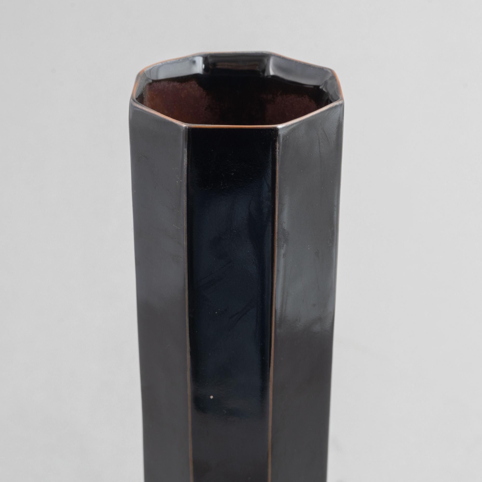 Paul Hoff, vas, stengods, Gustavsberg studio, 1989.