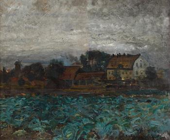 KINDBORG, JOHAN, olja på duk, sign.