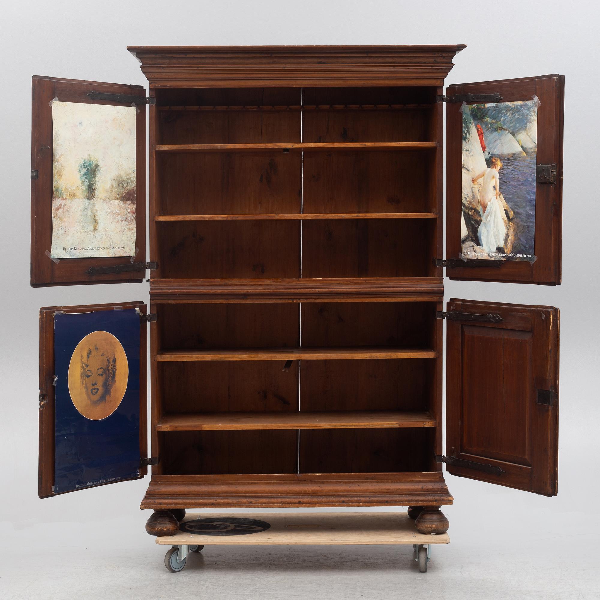 A 18th century cabinet.