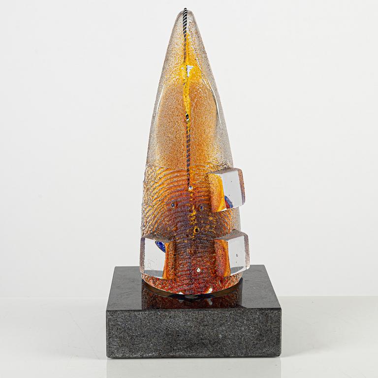 Bertil Vallien, sculpture, glass, Kosta Boda.