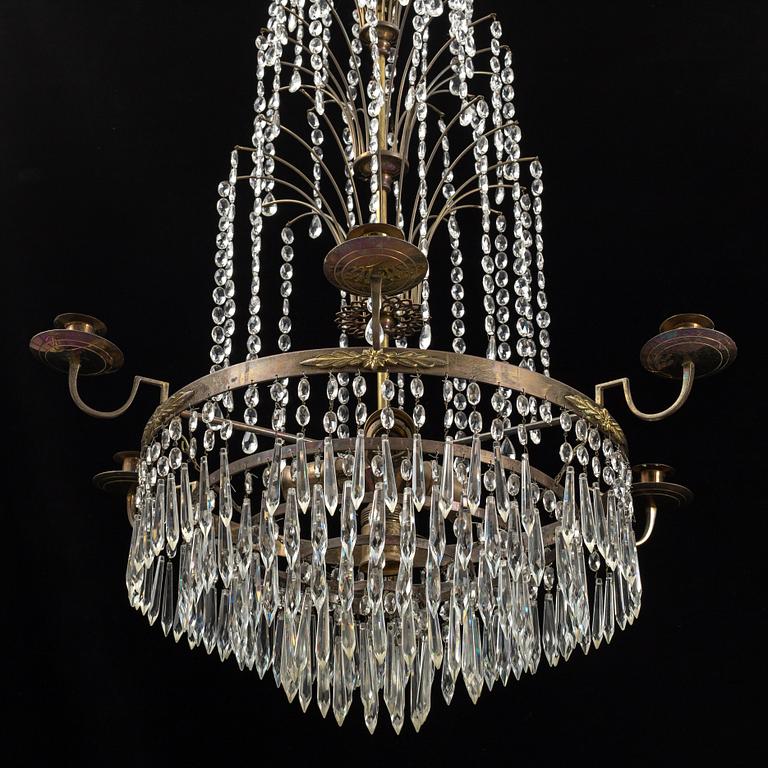 Ljuskrona, 1900-talets första hälft.