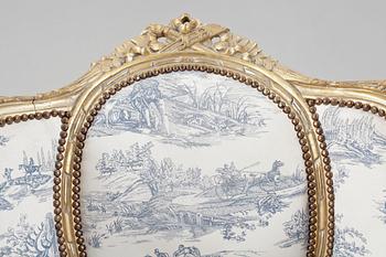 FÅTÖLJ, Louis XVI-stil, 1900-talets andra hälft.