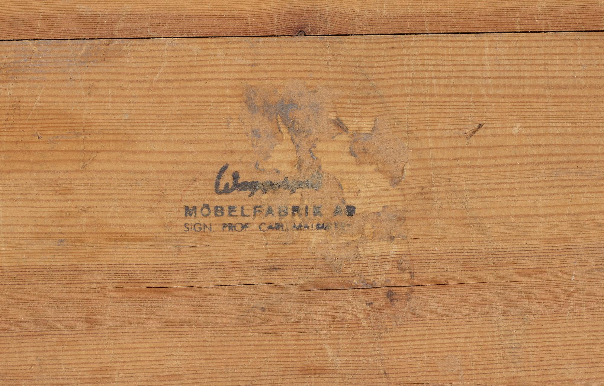 PALLAR, ett par, "Visingsö", Carl Malmsten.