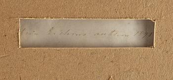 JOSEPH MAGNUS STÄCK, blyertsteckning, sign o möjl senare dat 1836.