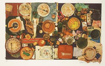 Daniel Spoerri, Matbord.