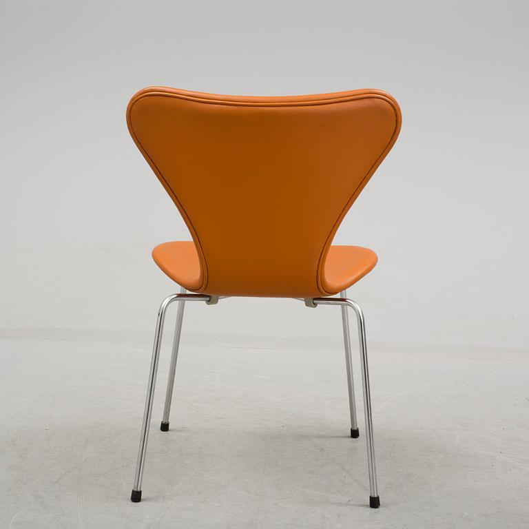 A "Sjuan" chair, Arne Jacobsen, Fritz Hansen Denmark 1960´s/70´s.