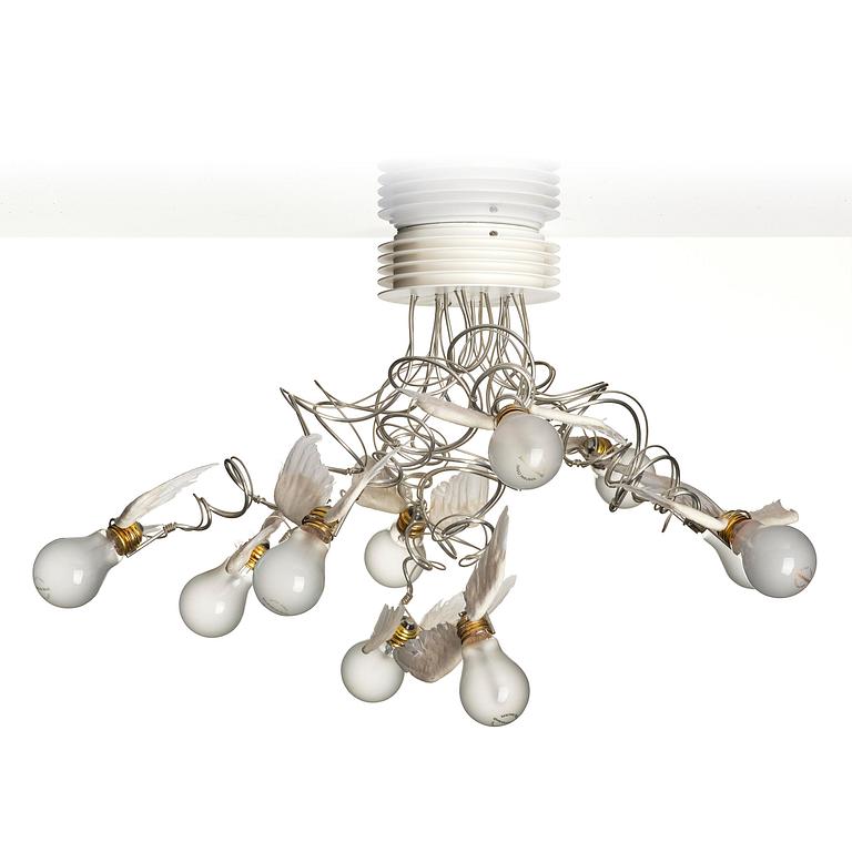 Ingo Maurer, a "Birdie's Nest" ceiling lamp, Ingo Maurer, Germany, post 2005.