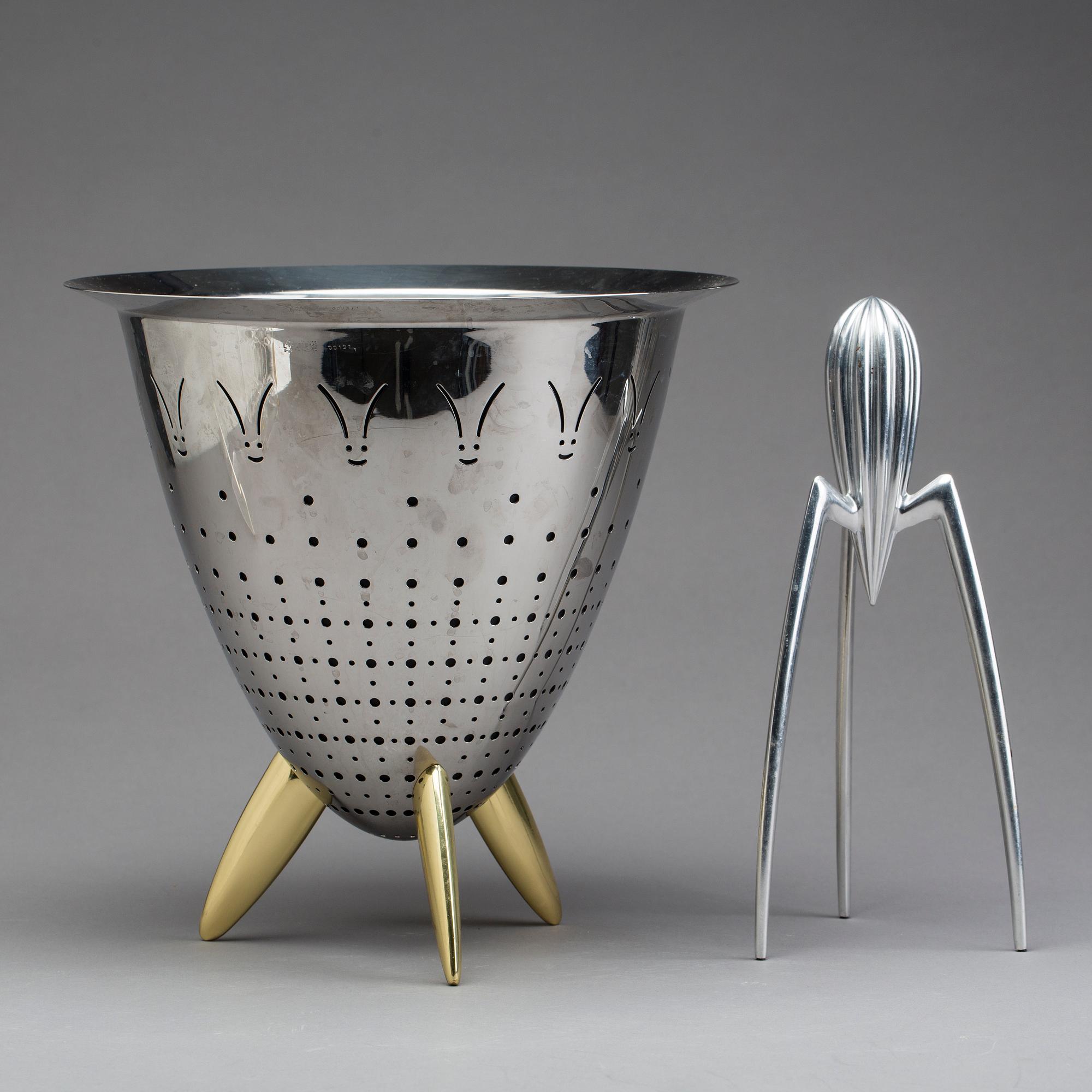 ALESSI, CITRUSPRESS, Philippe Starck OCH VINKYLARE.