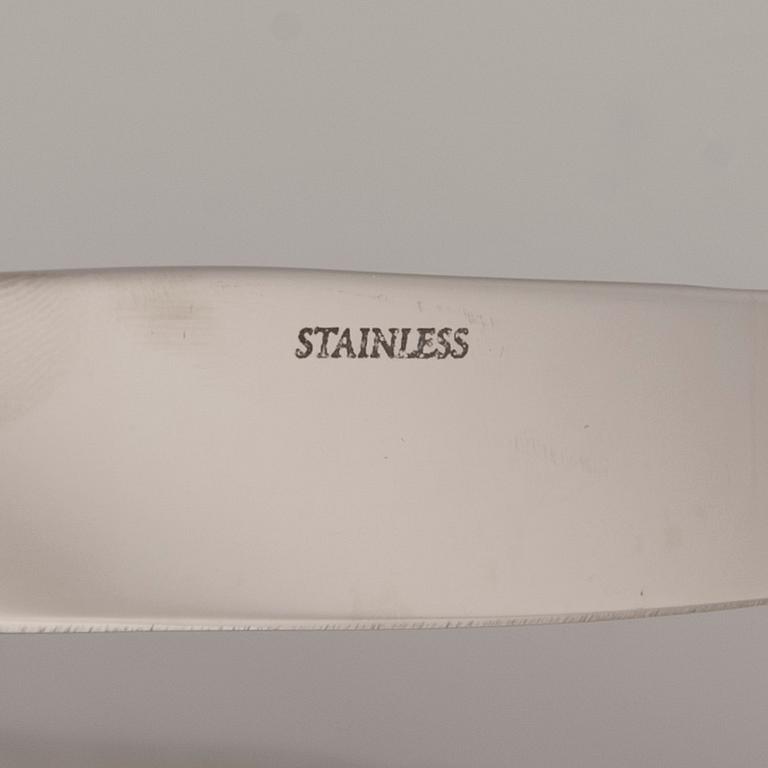 BESTICKUPPSÄTTNING i SCHATULL, 39 delar, silver, "Chippendale", Suomen Hopeateollisuus, 2000-tal.