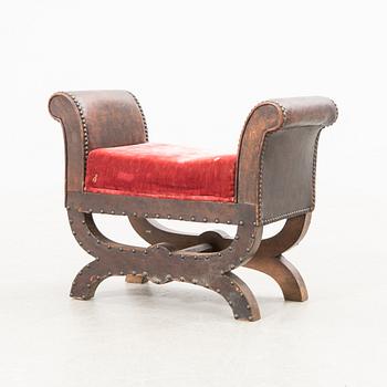 Otto Schulz, Attributed, footstool, Boet Göteborg, first half of the 20th century.