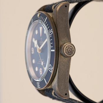 Tudor, Heritage, Black Bay, Bronze, "Bucherer Blue", ca 2021.