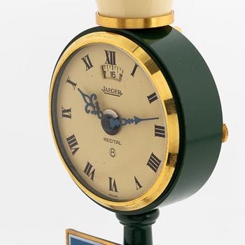 Jaeger-LeCoultre, Recital, "Rue De La Paix", mantel clock, 28 cm.