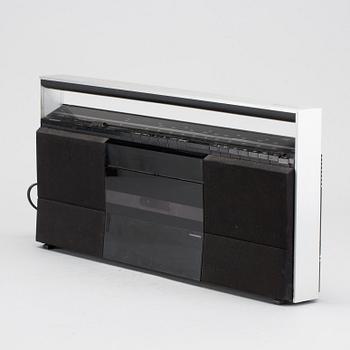 BANG OLUFSEN beosystem 10 type 1521 radio med kassettbandspelare, 1900-talets andra hälft.