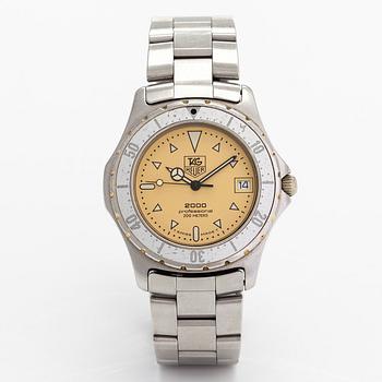 Tag Heuer 2000, 200m, rannekello, 38 mm.