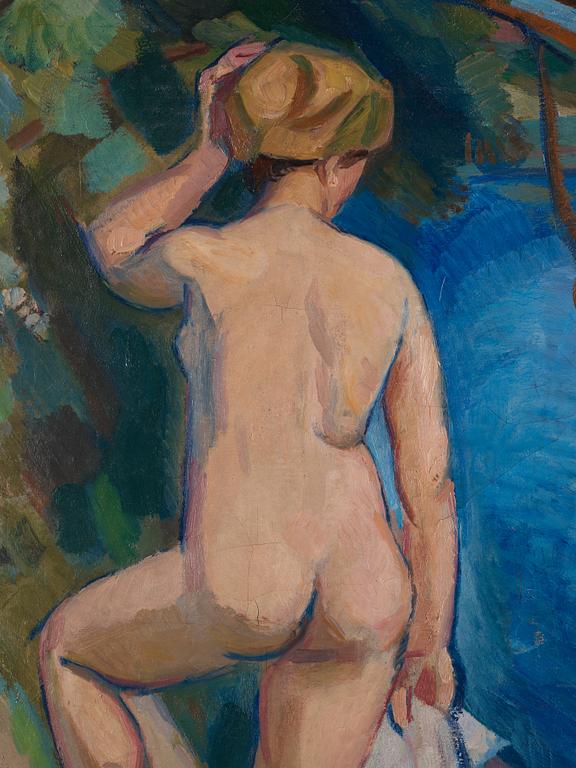Georg Pauli, Woman on the way into the water.