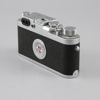 KAMERA med OBJEKTIV, Leica IIIg, nr 828713, Ernst Leitz, GMBH Wetzlar, Tyskland 1900-talets mitt.