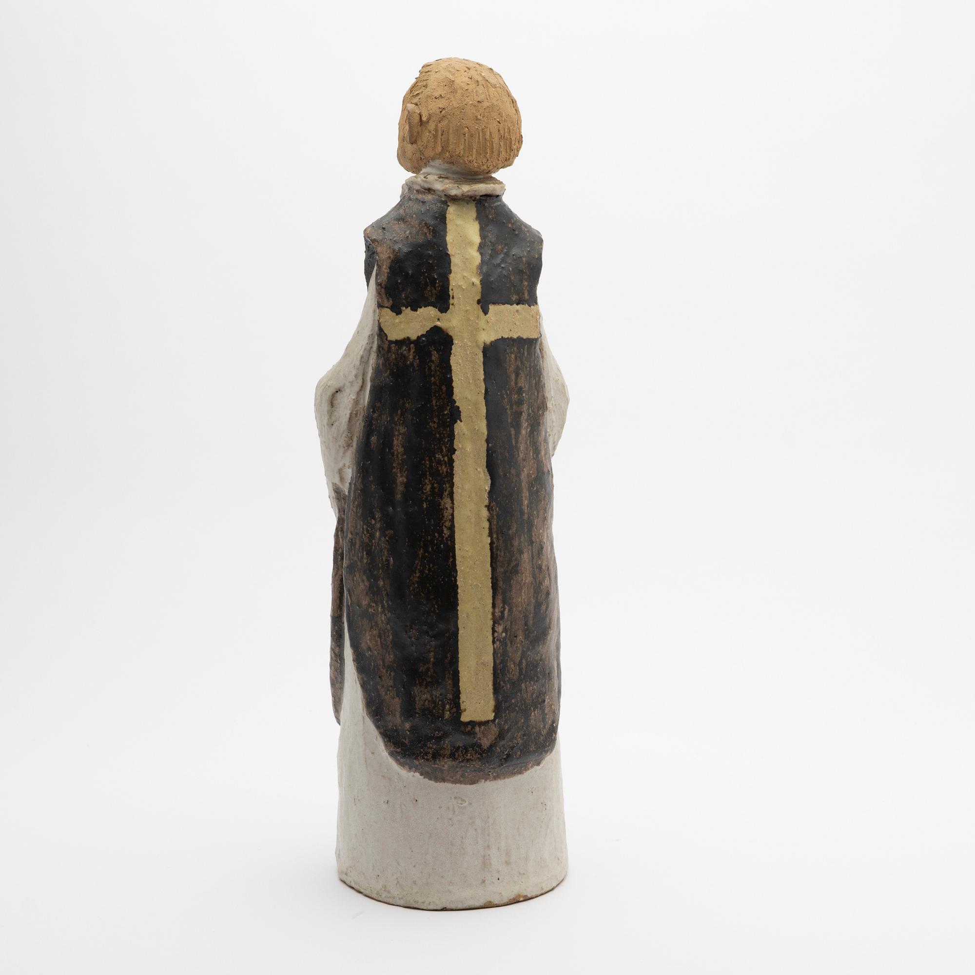 Gunnar Hansson, sculpture, "Bishop".