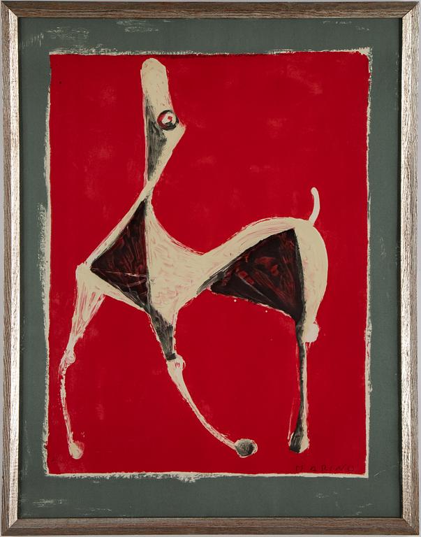 MARINO MARINI, lithograph in colours, signed 33/100.