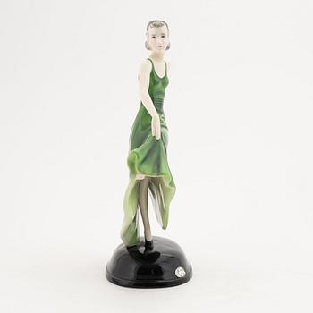 Stefan Dakon, a creamware Art Déco figurine, Goldscheider, Germany, 1930's/40's.