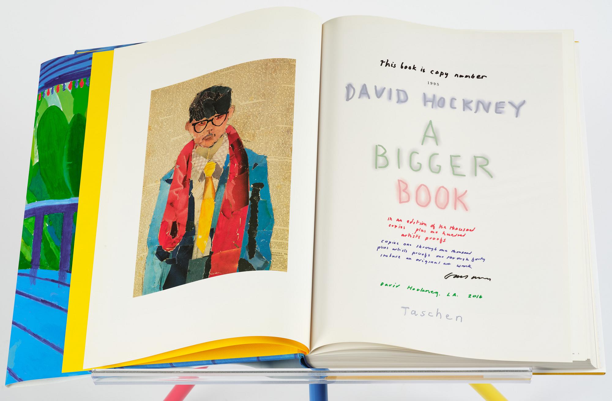 David Hockney, "Sumo". A Bigger Book by Taschen.