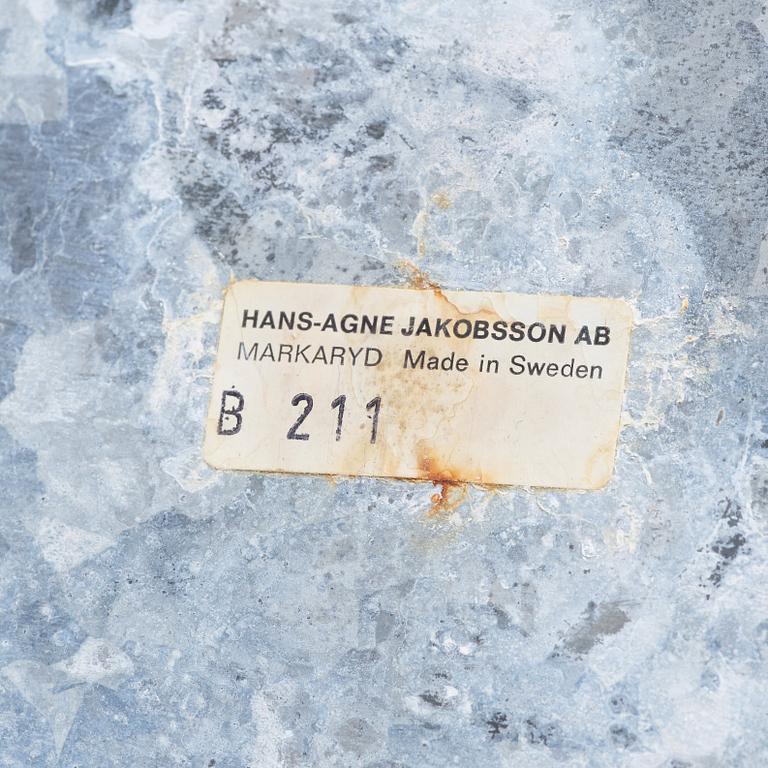 Hans-Agne Jakobsson, bordslampa, Markaryd, modell B211,