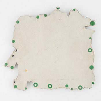 Lisa Larson, väggrelief, stengods, Gustavsberg.