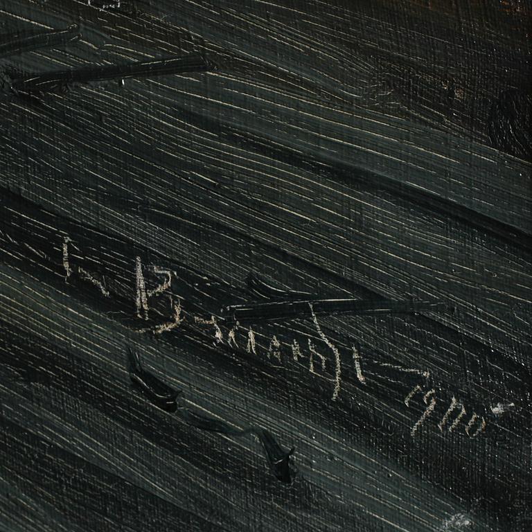 CARL BRANDT, olja på duk, signerad och daterad 1900.