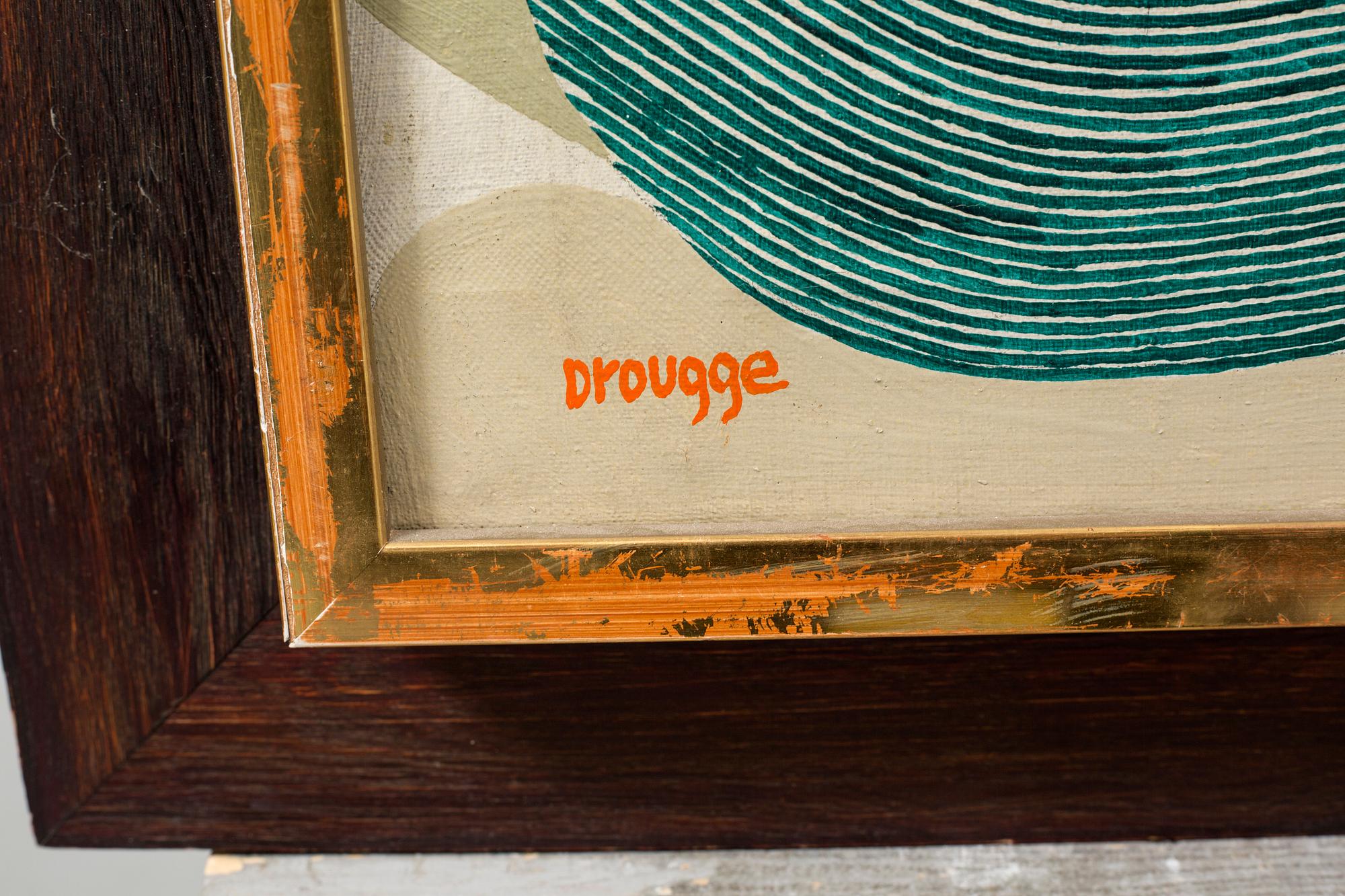 LARS DROUGGE, oil on canvas, signed.