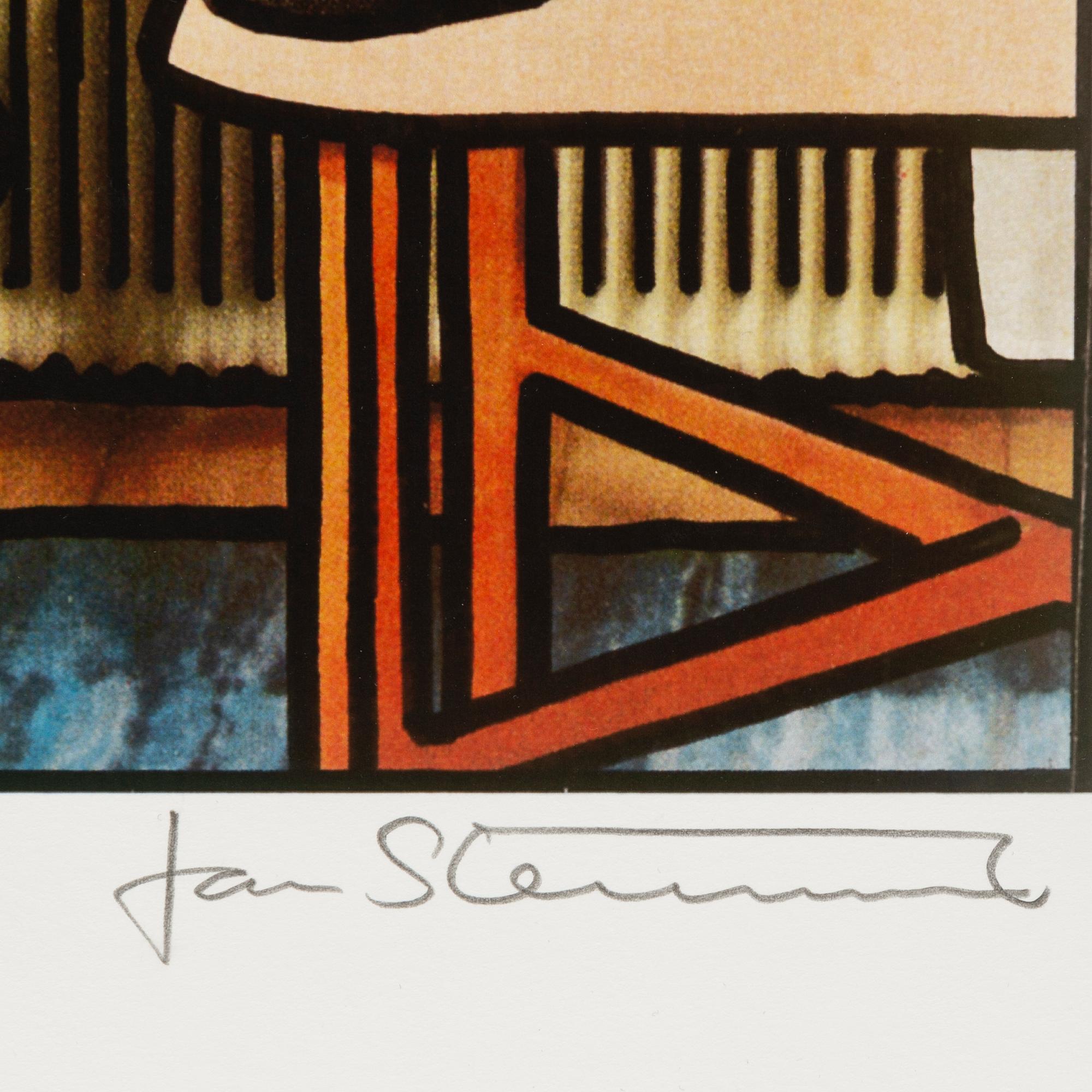 Jan Stenmark, lithograph in colours, signed 15/150.