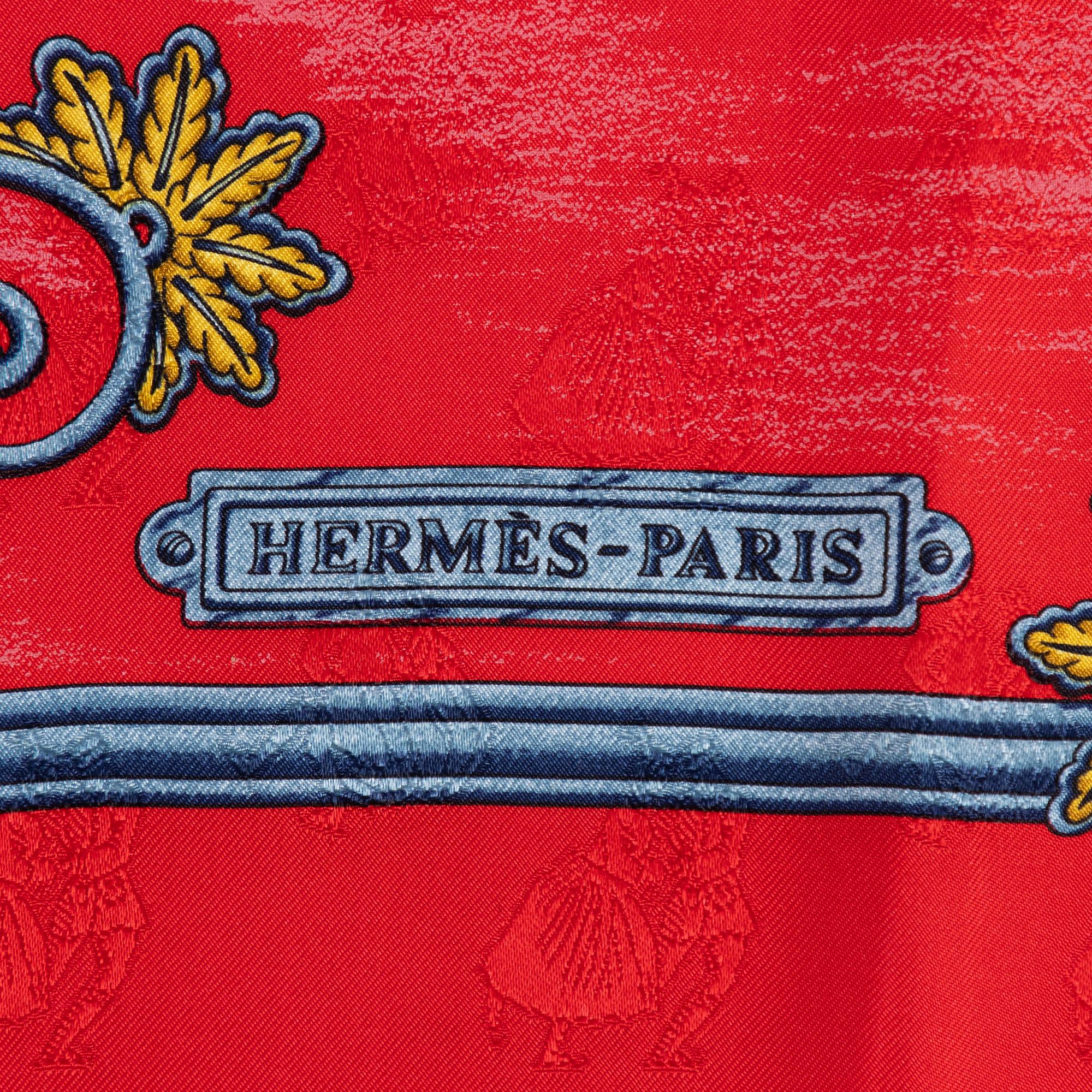 Hermès, scarf, "Joies d'Hiver".
