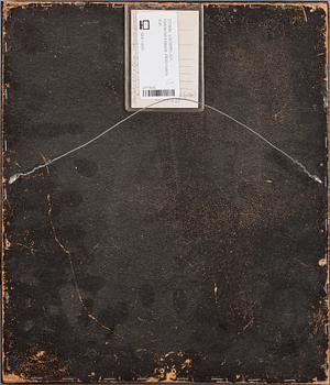 VÄGGRELIEF, försilvrad koppar, 1800-talets slut.