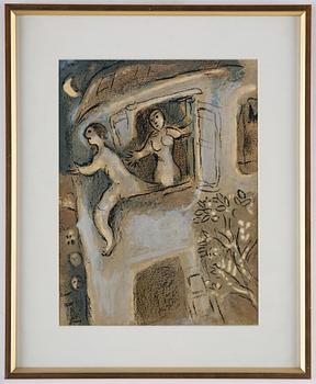 Marc Chagall, After, from Verve no 37-38 1960.