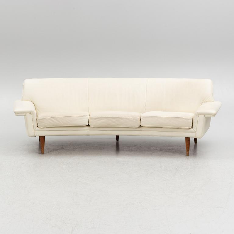 Johannes Andersen, a 'Drott' sofa and an armchair, Trensum, 1960s.