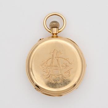 A gold pocket watch, Viktor Kullberg, London c. 1900.