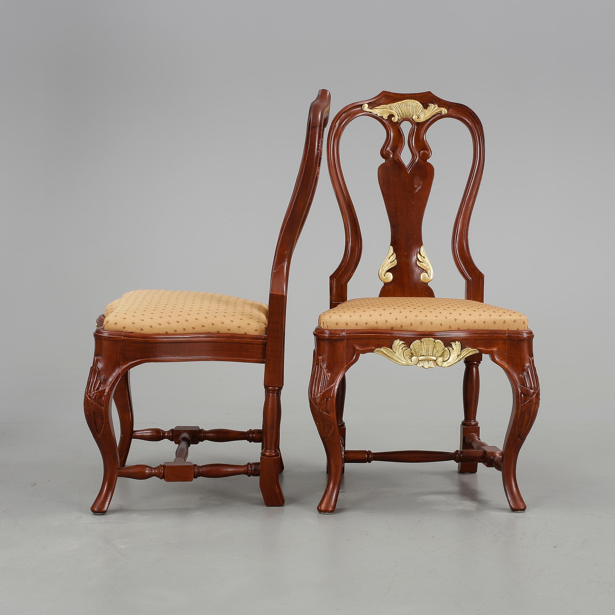 STOLAR, ett par, 1800-talets slut.