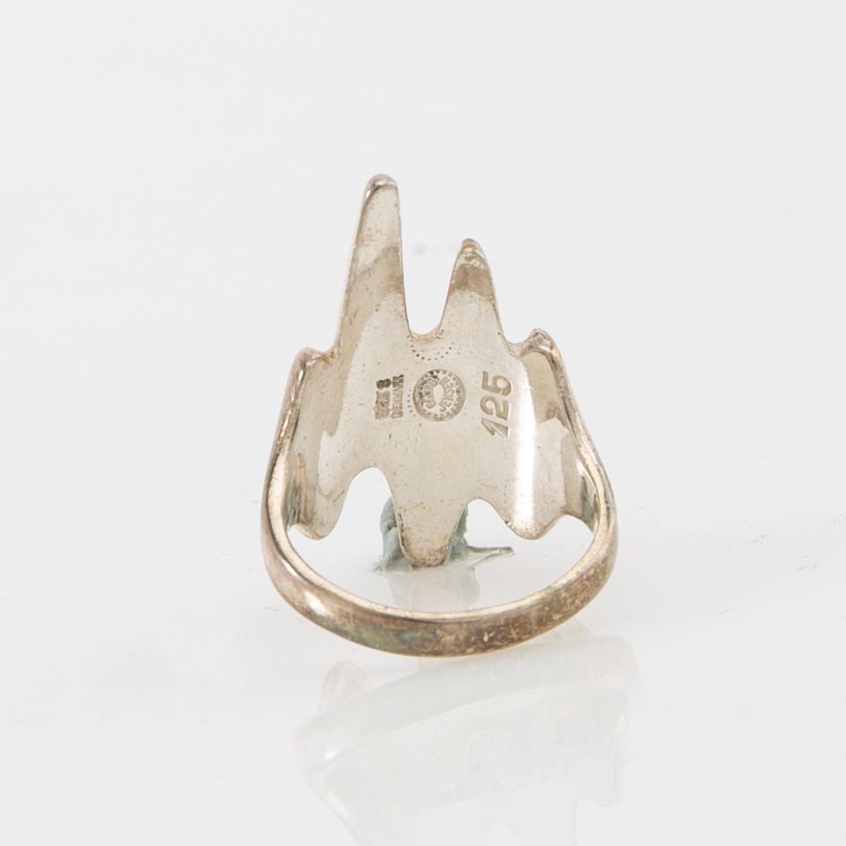 Henning Koppel, ring, silver, för Georg Jensen.